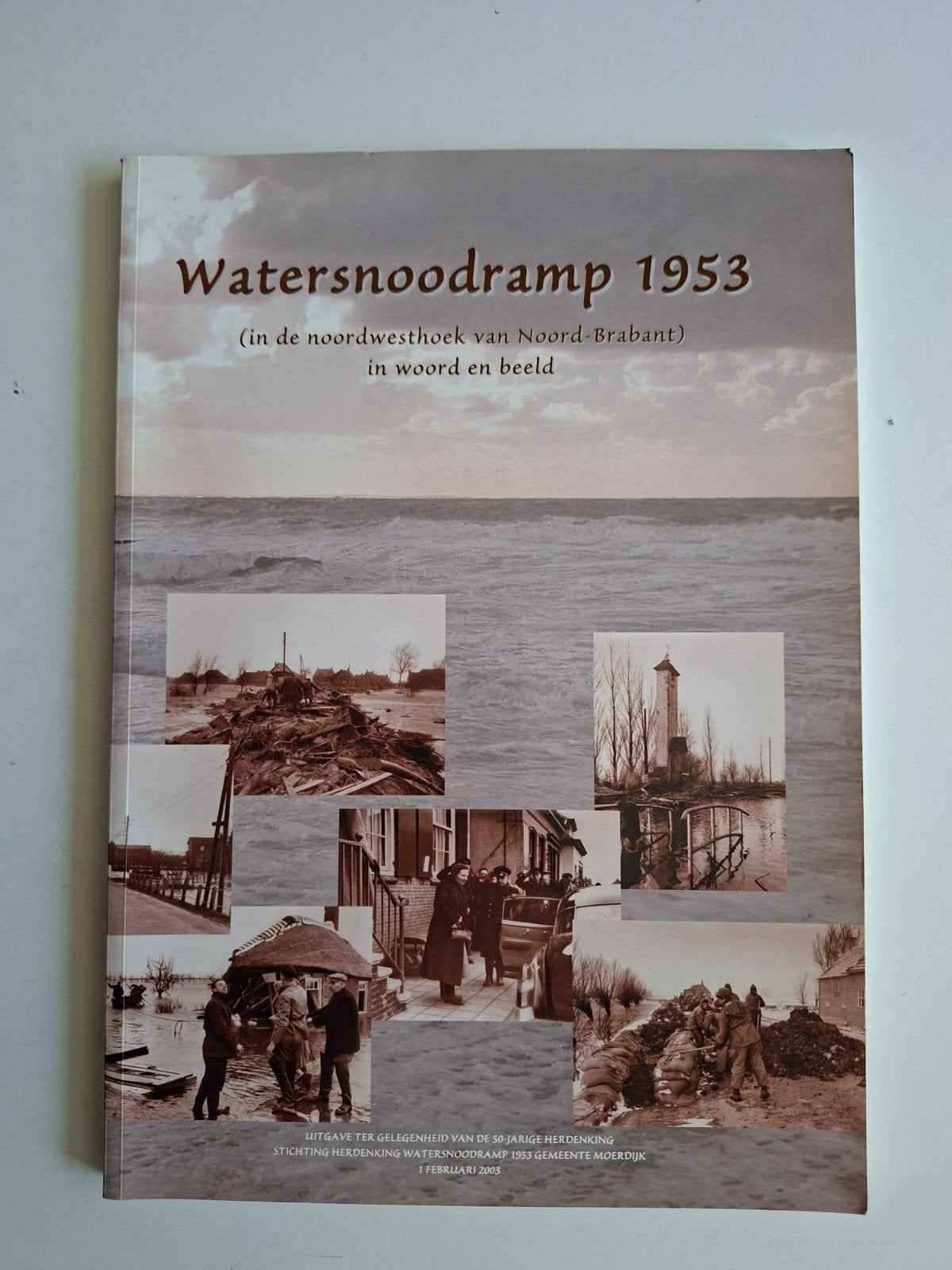Watersnoodramp 1953 (Noord-Brabant) - Boek met Kaart, Ophalen of Verzenden