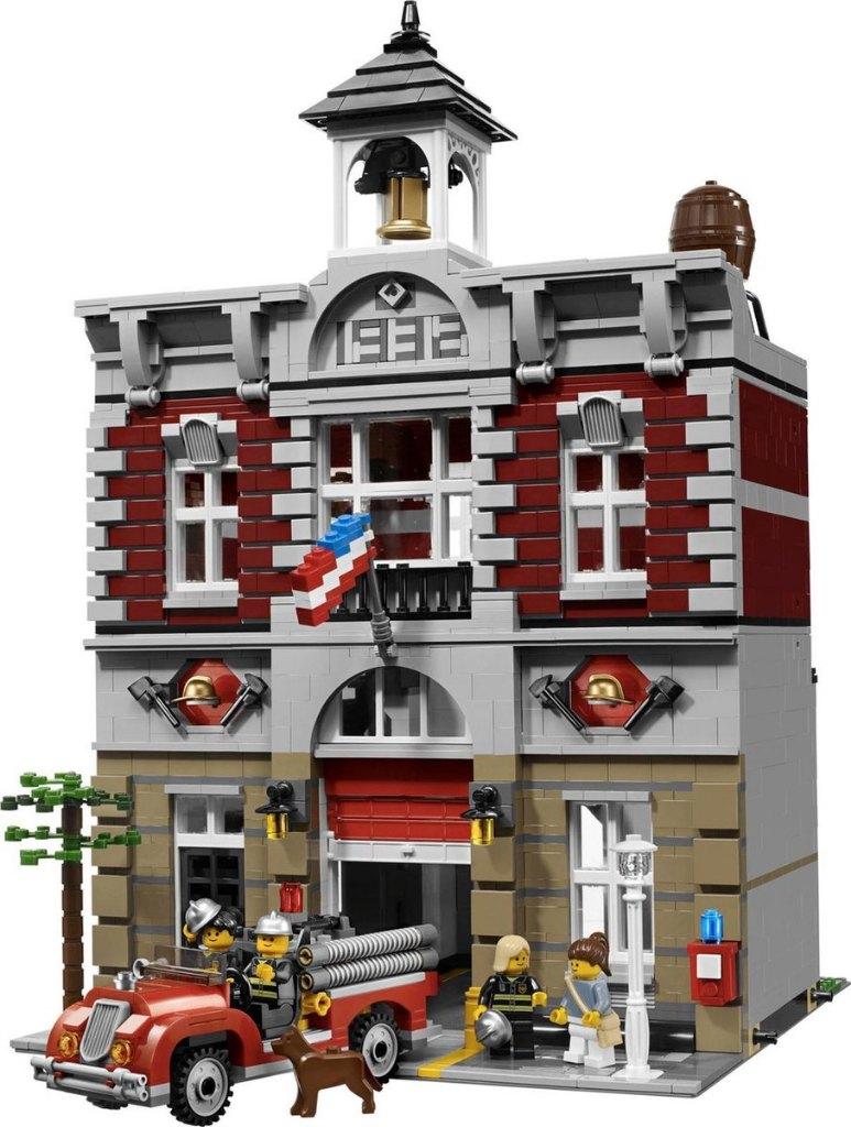 Lego Firehouse 10197, Kinderen en Baby's, Speelgoed | Duplo en Lego, Ophalen, Lego, Zo goed als nieuw, Compleet