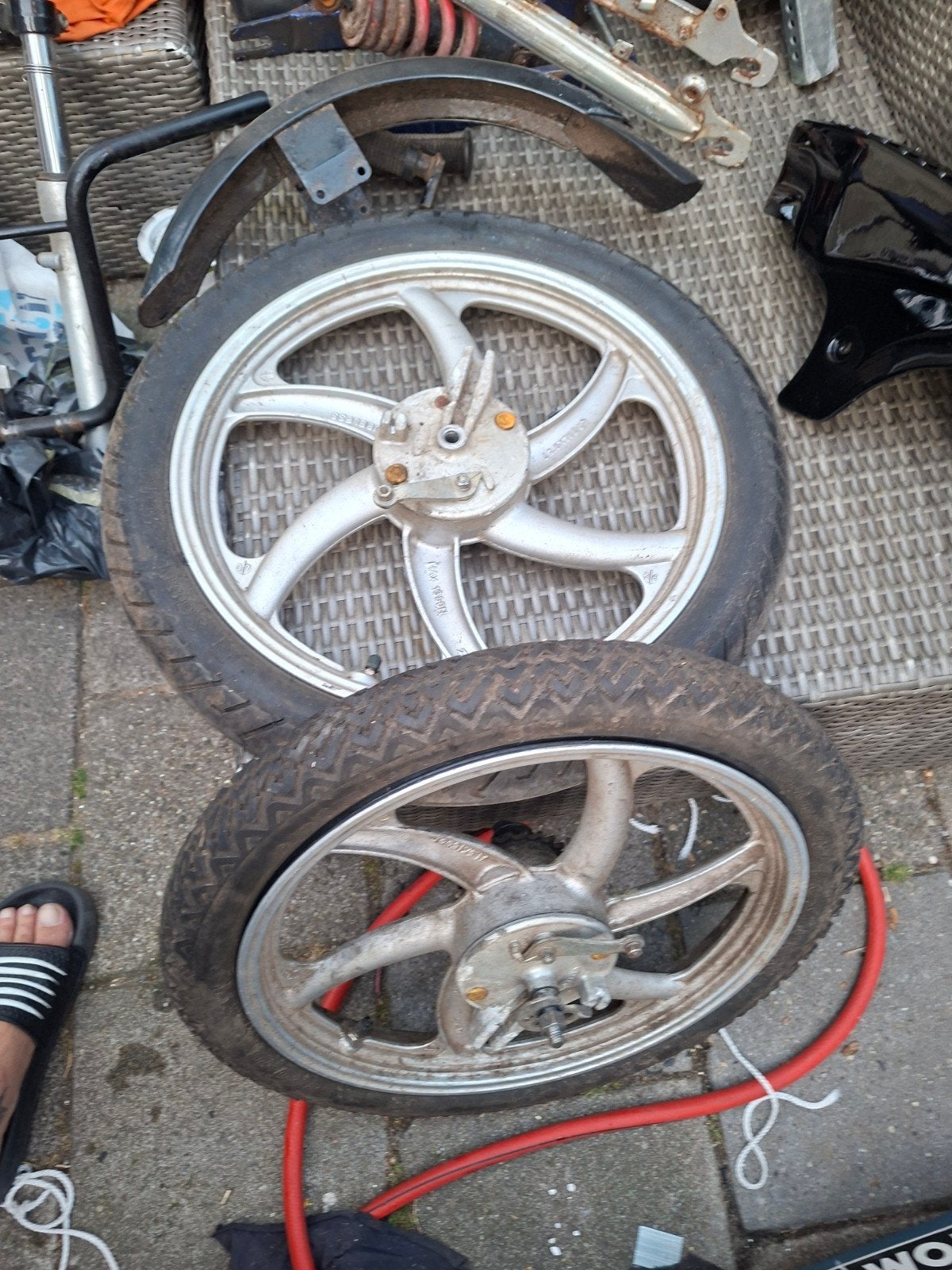 Tomos onderdelen pakket aangeboden, Fietsen en Brommers, Ophalen, Gebruikt