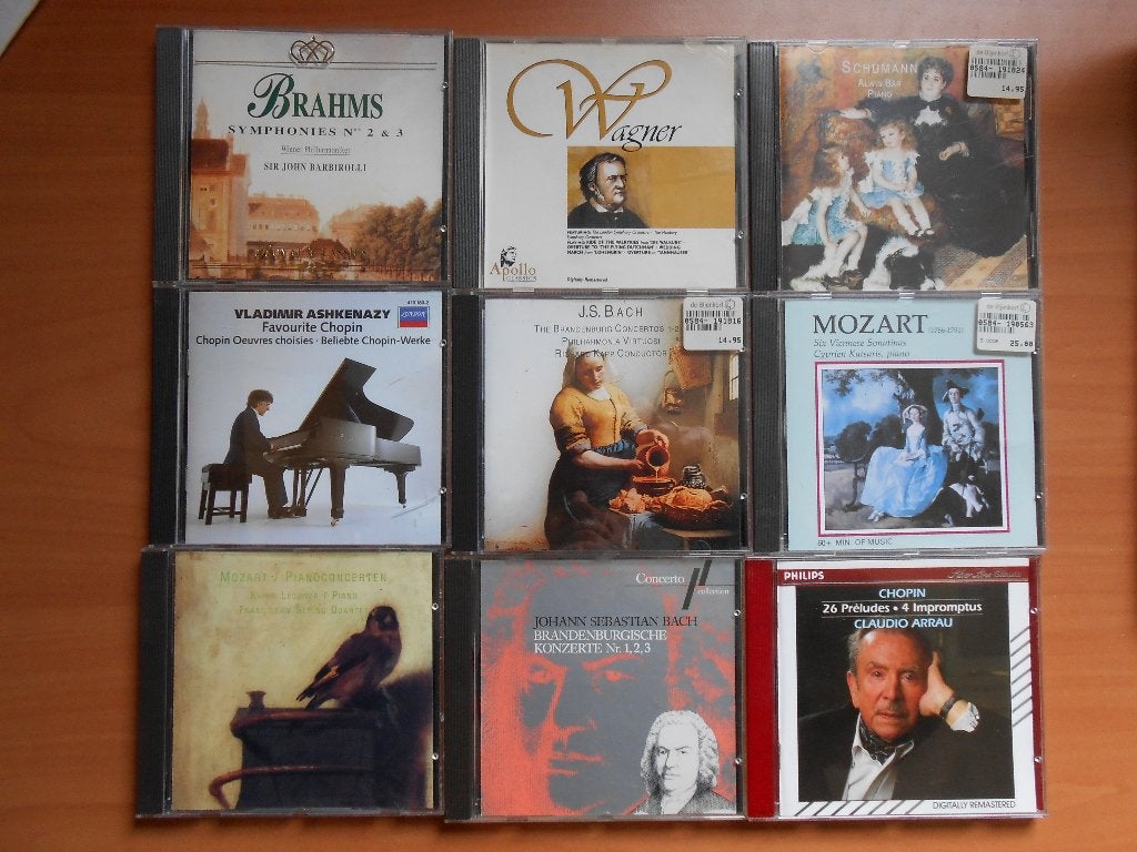 tas vol klassieke cd's (34 cd's), Ophalen of Verzenden, Classicisme, Zo goed als nieuw, Overige typen