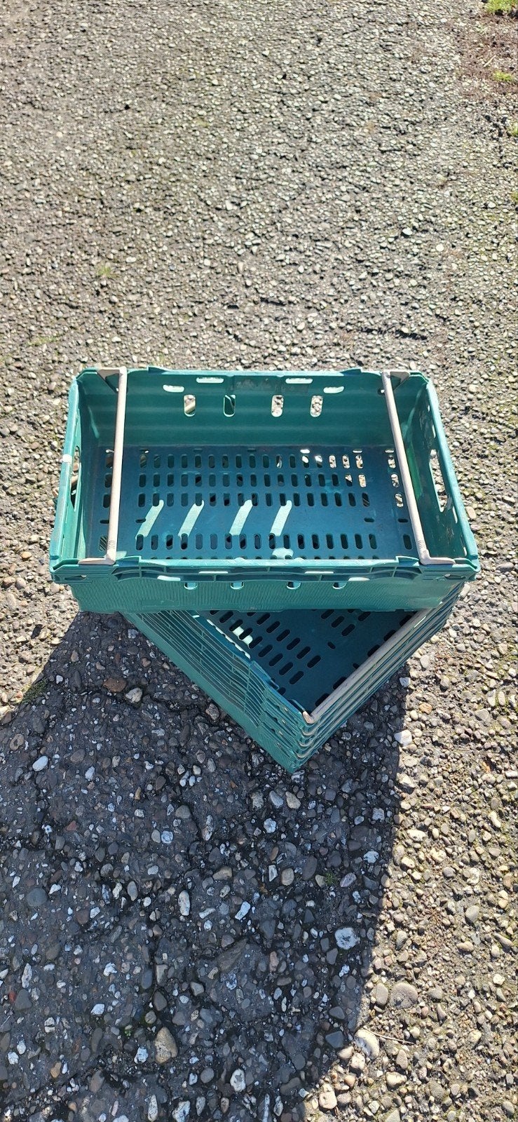 Stapelbare kratten, ideaal voor opslag en transport🚚, Doe-het-zelf en Verbouw, Ophalen, Gebruikt, 40 tot 60 cm, .
