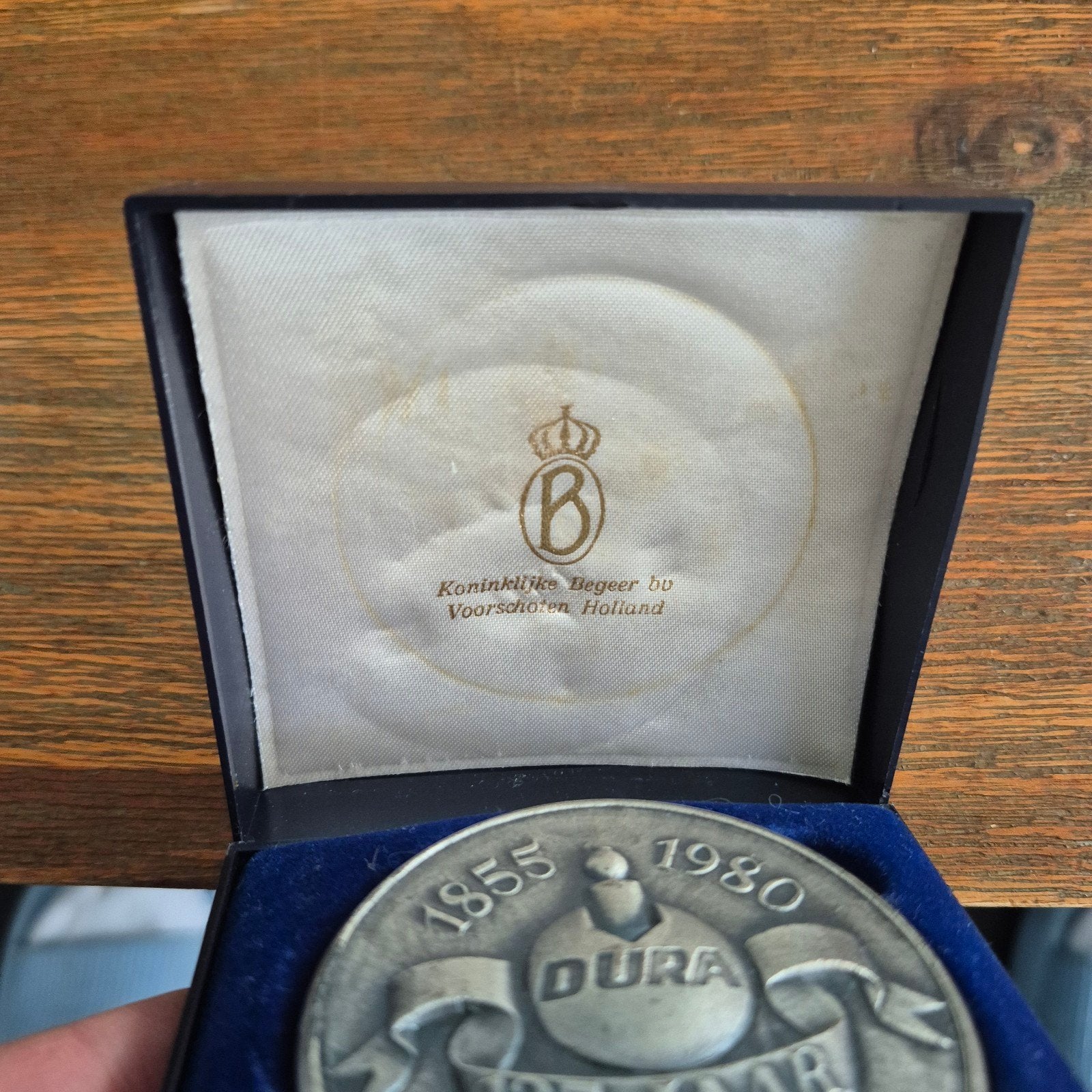 Dura 125 Jaar Jubileum Medaille 1855-1980, Ophalen of Verzenden