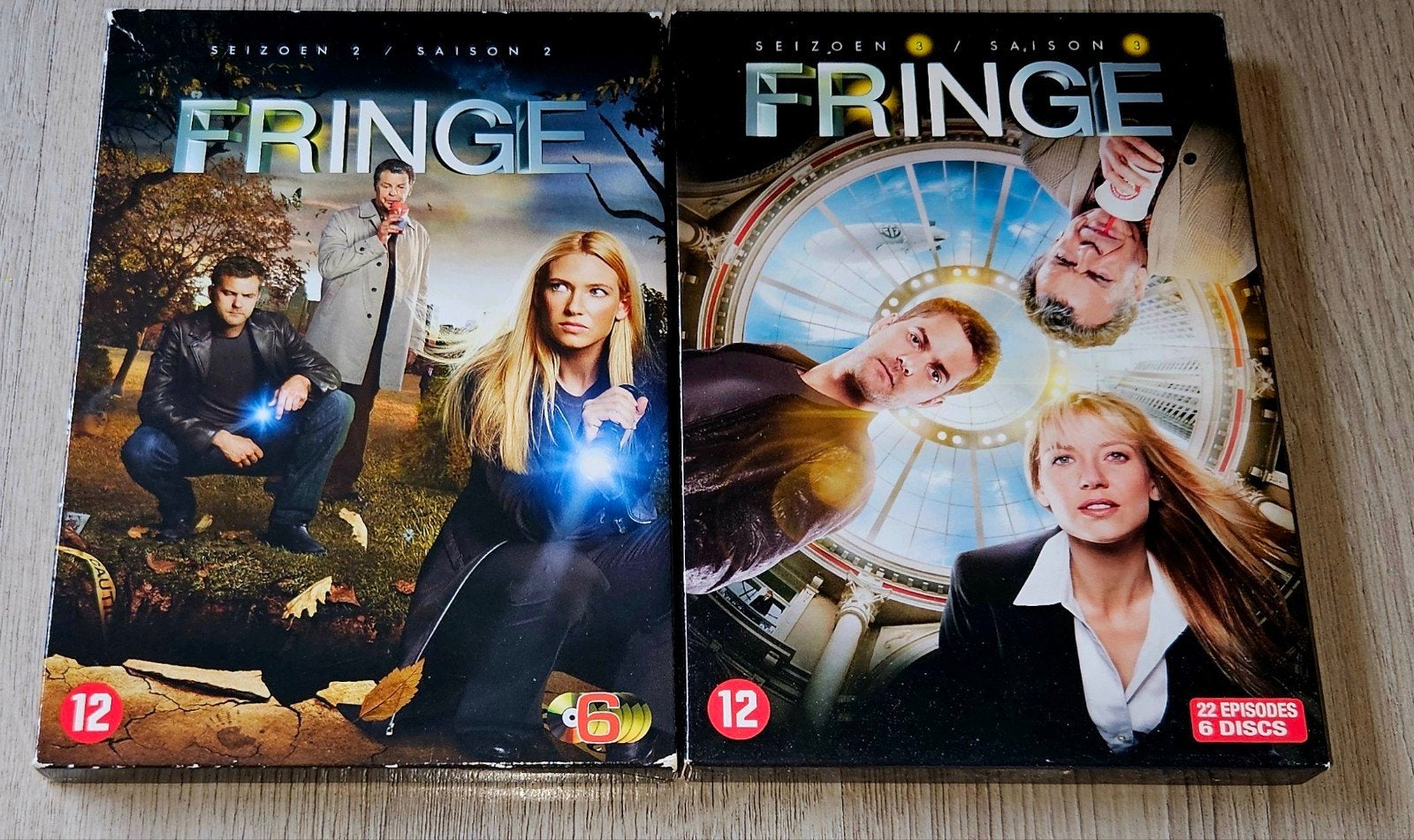 Fringe - Seizoen 1 & 2 z DVD set - Science Fiction Serie, Cd's en Dvd's, Dvd's | Tv en Series, Ophalen of Verzenden, Vanaf 12 jaar