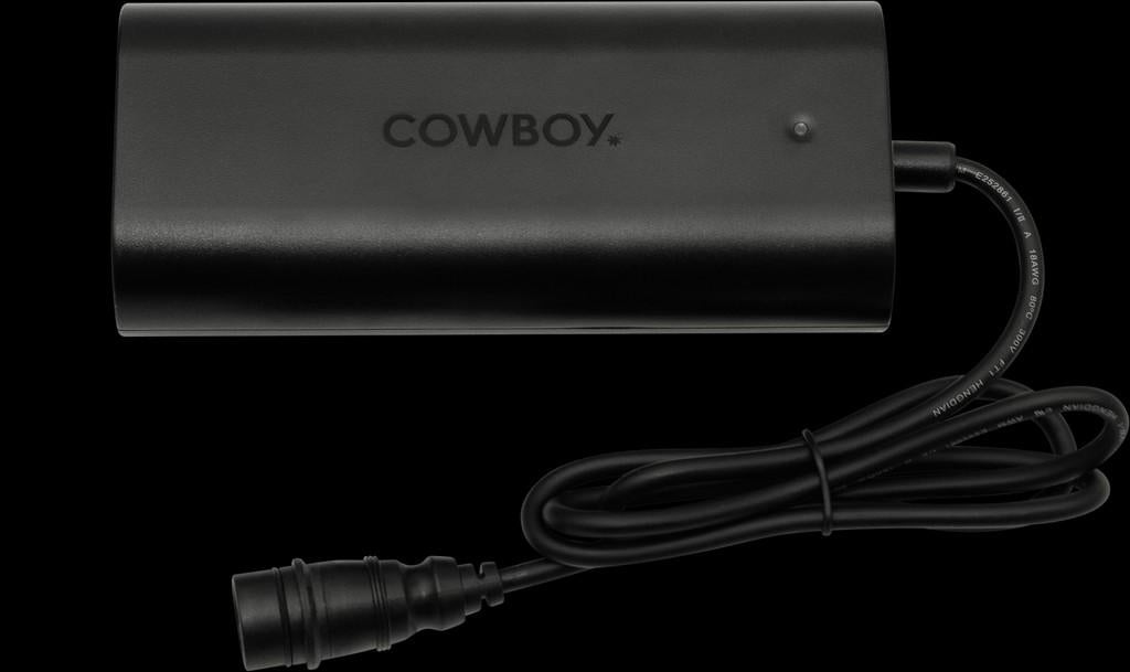 Lader cowboy fiets, Fietsen en Brommers, Fietsaccessoires | Fietsaccu's, Ophalen, Zo goed als nieuw