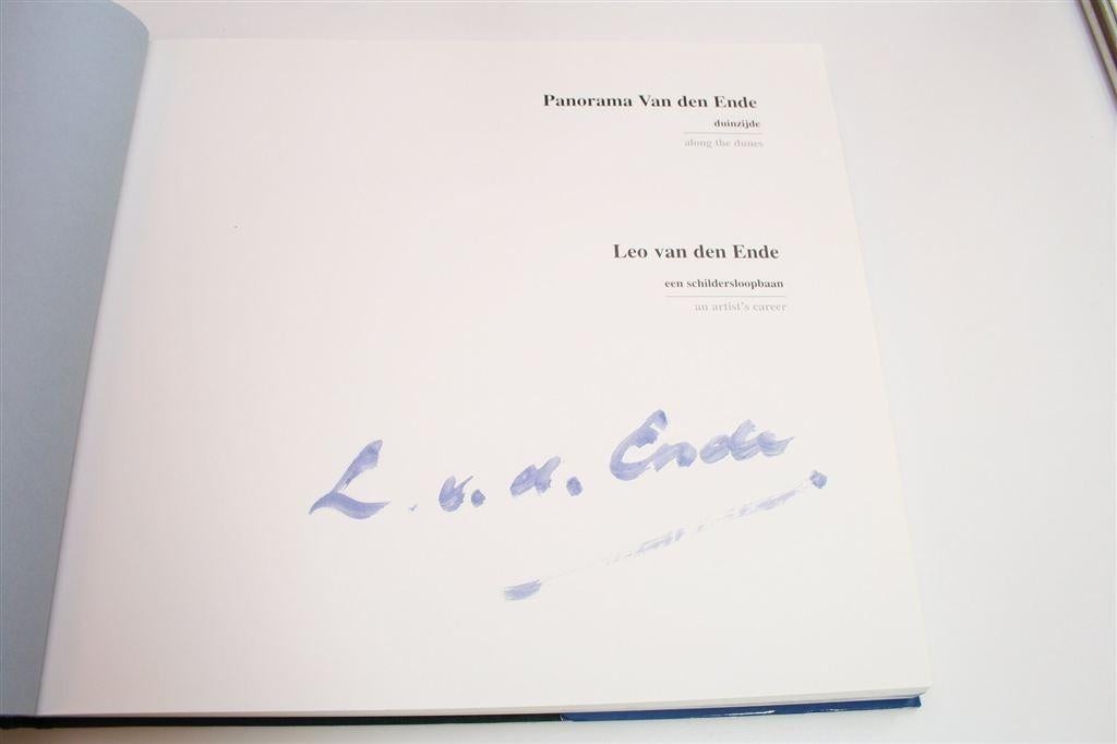 Leo van den Ende — Panorama Duinzijde [Gesigneerd] Illustr., Ophalen of Verzenden, Zo goed als nieuw