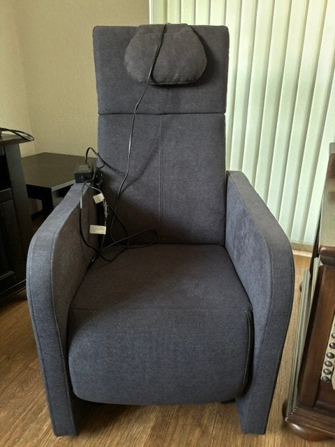 Sta-op-stoel, Maartje, Maat S, stof Mine, grijs, Huis en Inrichting, Fauteuils, Ophalen, Minder dan 75 cm, Zo goed als nieuw, Stof