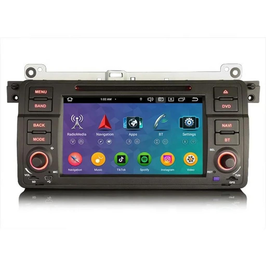 BMW 3-Serie e46 (1998+ CarPlay, Android Navigatie DAB+, Ophalen of Verzenden, Nieuw