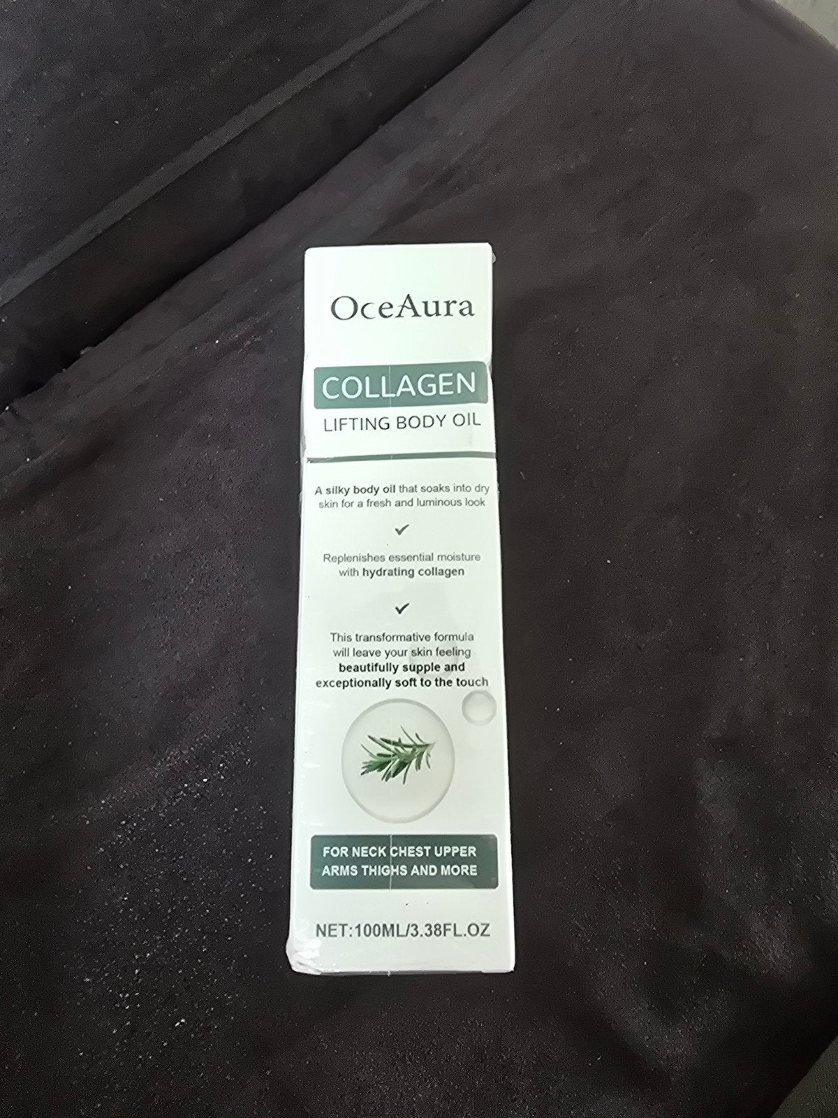 Collagen lifting body oil van  oceaura, Ophalen of Verzenden, Nieuw, Blauw, Gehele gezicht