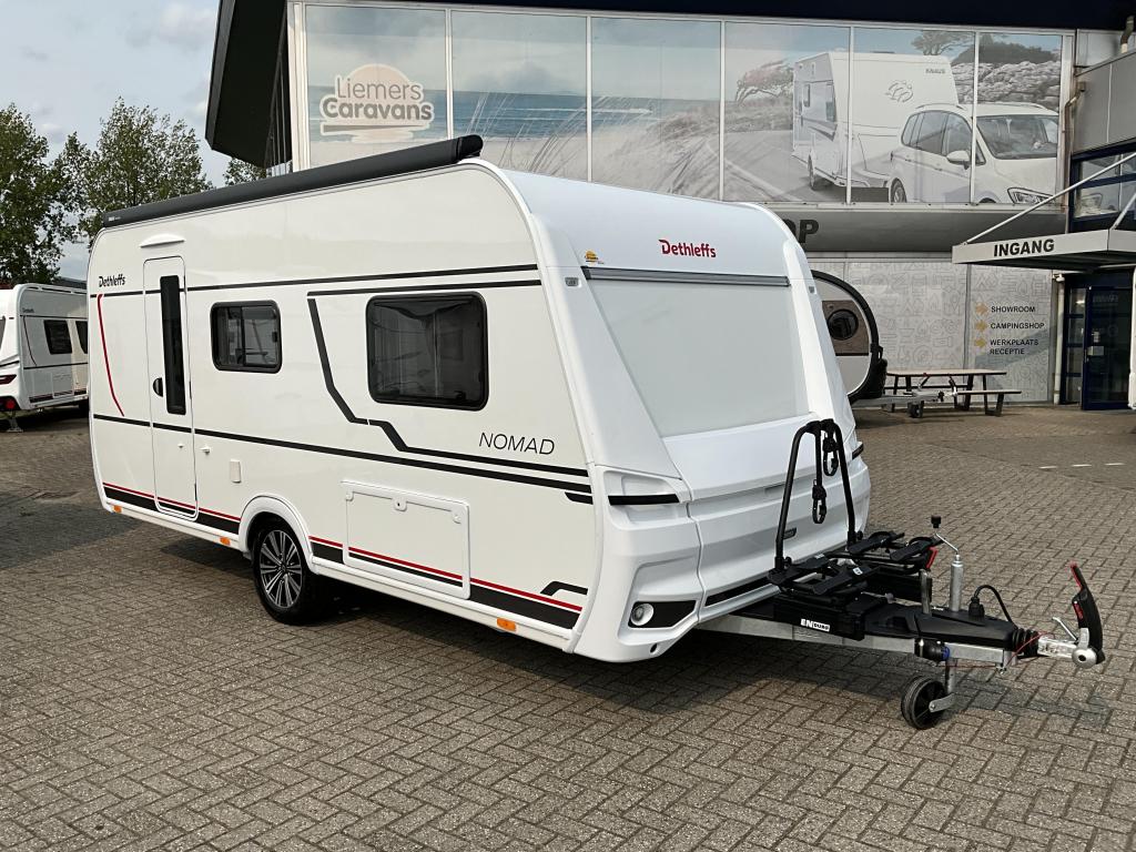 Dethleffs Nomad 460 EL MOVER-LUIFEL-NIEUW MODEL, Caravans en Kamperen, Caravans, Standaardzit, Bedrijf, Tot en met 3, Dethleffs