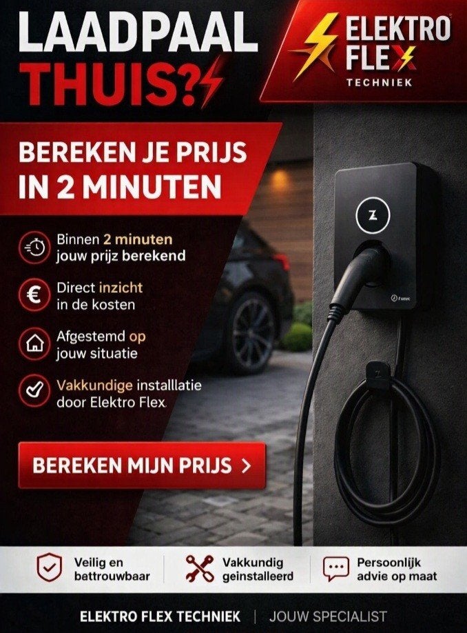 Laadpaal Thuis Installatie / omgeving  NIJMEGEN., Ophalen, Nieuw, Laadpaal