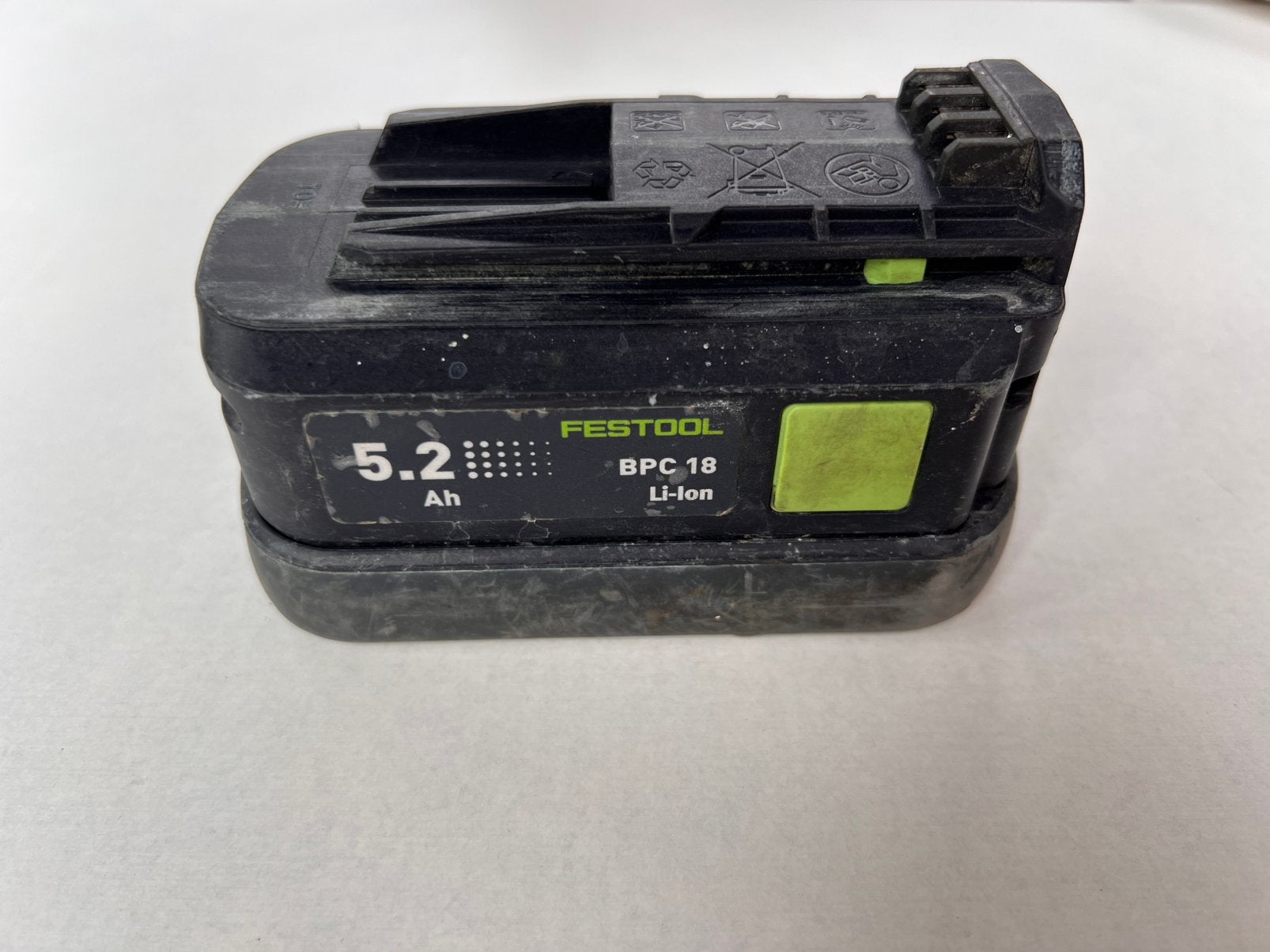 Festool BPC 18 Li-Ion 18V accu, Ophalen of Verzenden, Gebruikt