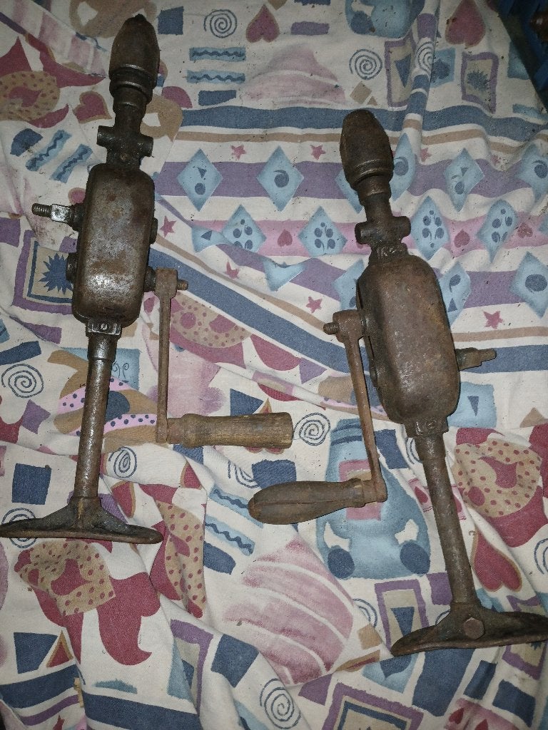 antiek boormachine, Boormachine, Variabele snelheid, Ophalen of Verzenden, Gebruikt