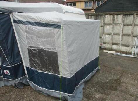 Dorema aanbouw met pezen verbinden!, Ophalen, Zo goed als nieuw