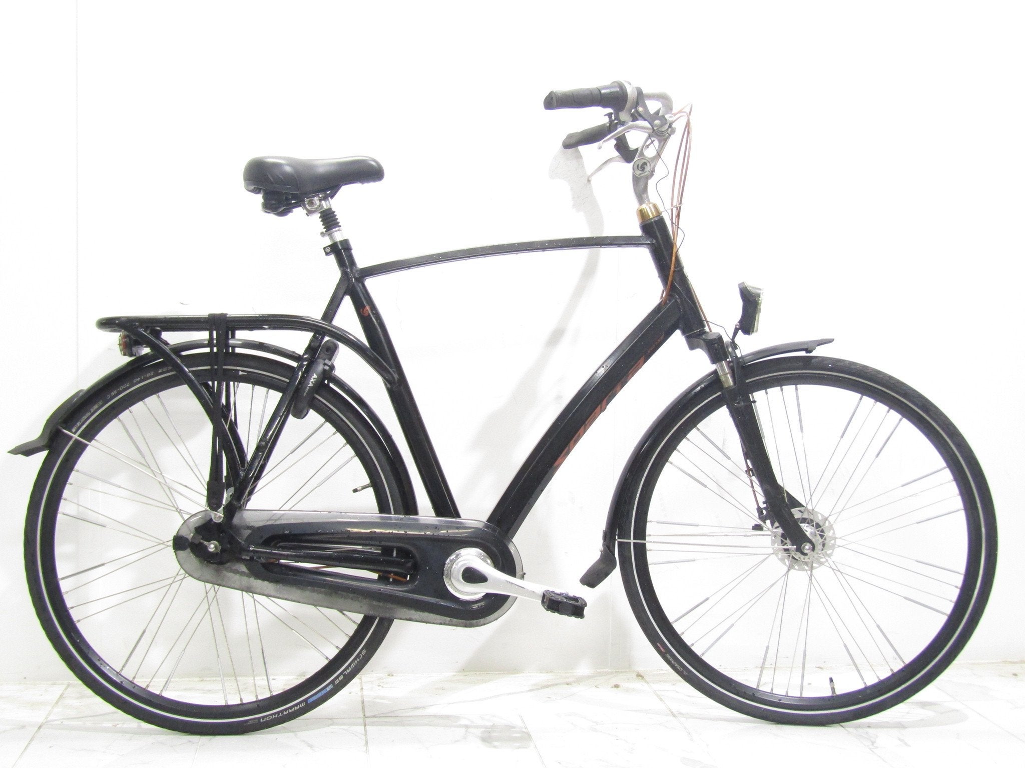 Sparta Sense zwart heren 65cm 28inch, Fietsen en Brommers, 65 cm of meer, Gebruikt, Sparta, Versnellingen