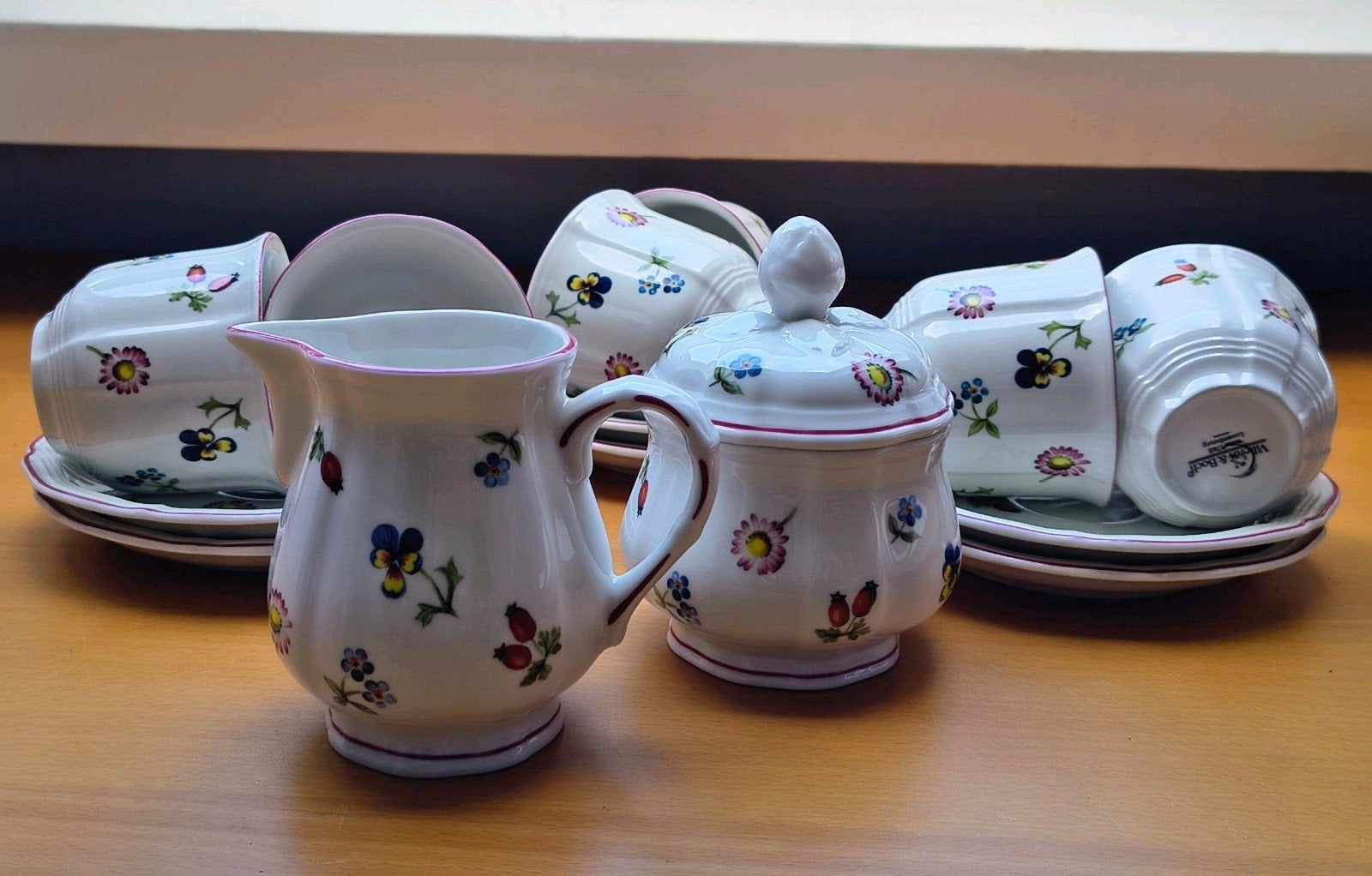 Villeroy & Boch Petite Fleur koffieservies, Ophalen, Klassiek, Villeroy & Boch, Zo goed als nieuw