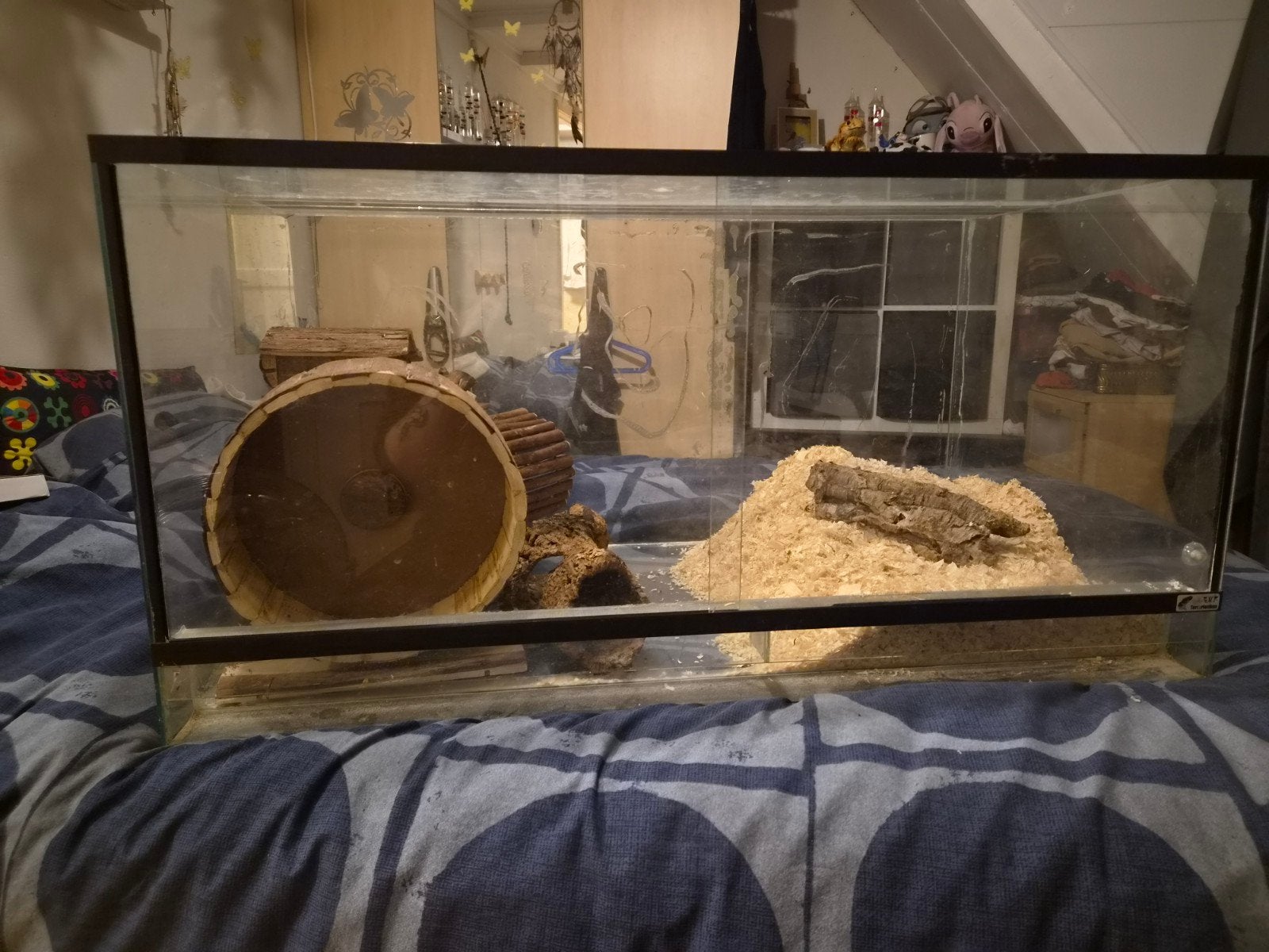 terrarium 100x50cm voor goudhamster, Kooi, Hamster, 75 tot 110 cm, Ophalen