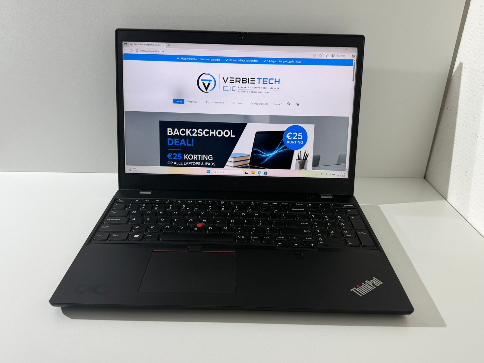 Refurbished Lenovo ThinkPad L15 Gen 2 – slechts €189,-!, Lenovo, Met videokaart, 2 tot 3 Ghz, 8 GB