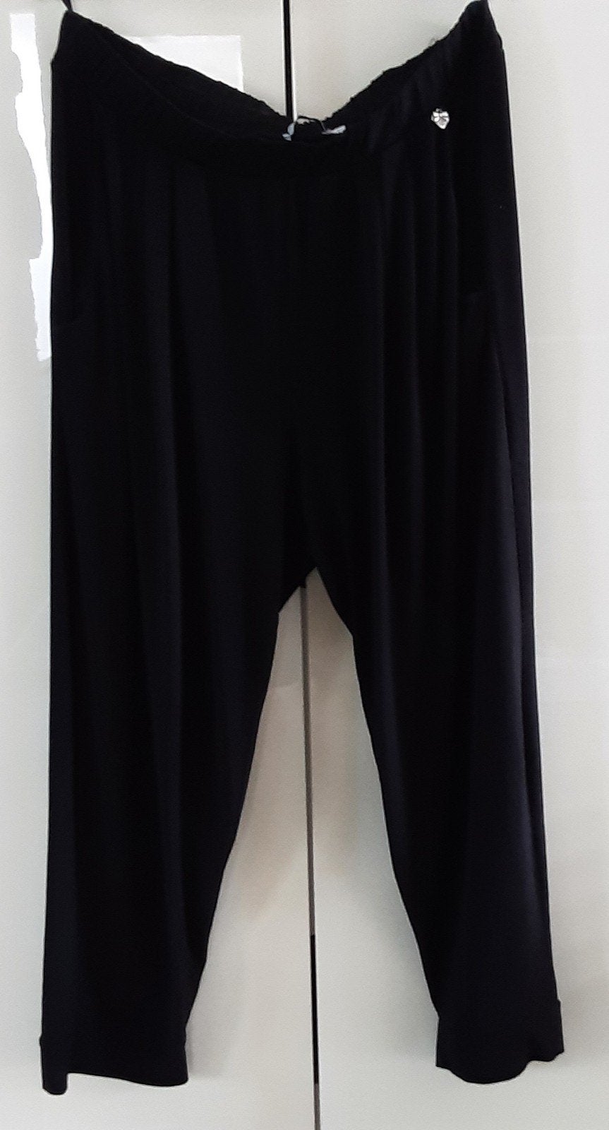 MAT, nette zwarte soepele broek, maat L ~ maat 50/52, Kleding | Dames, Grote Maten, Zwart, Ophalen of Verzenden, Zo goed als nieuw