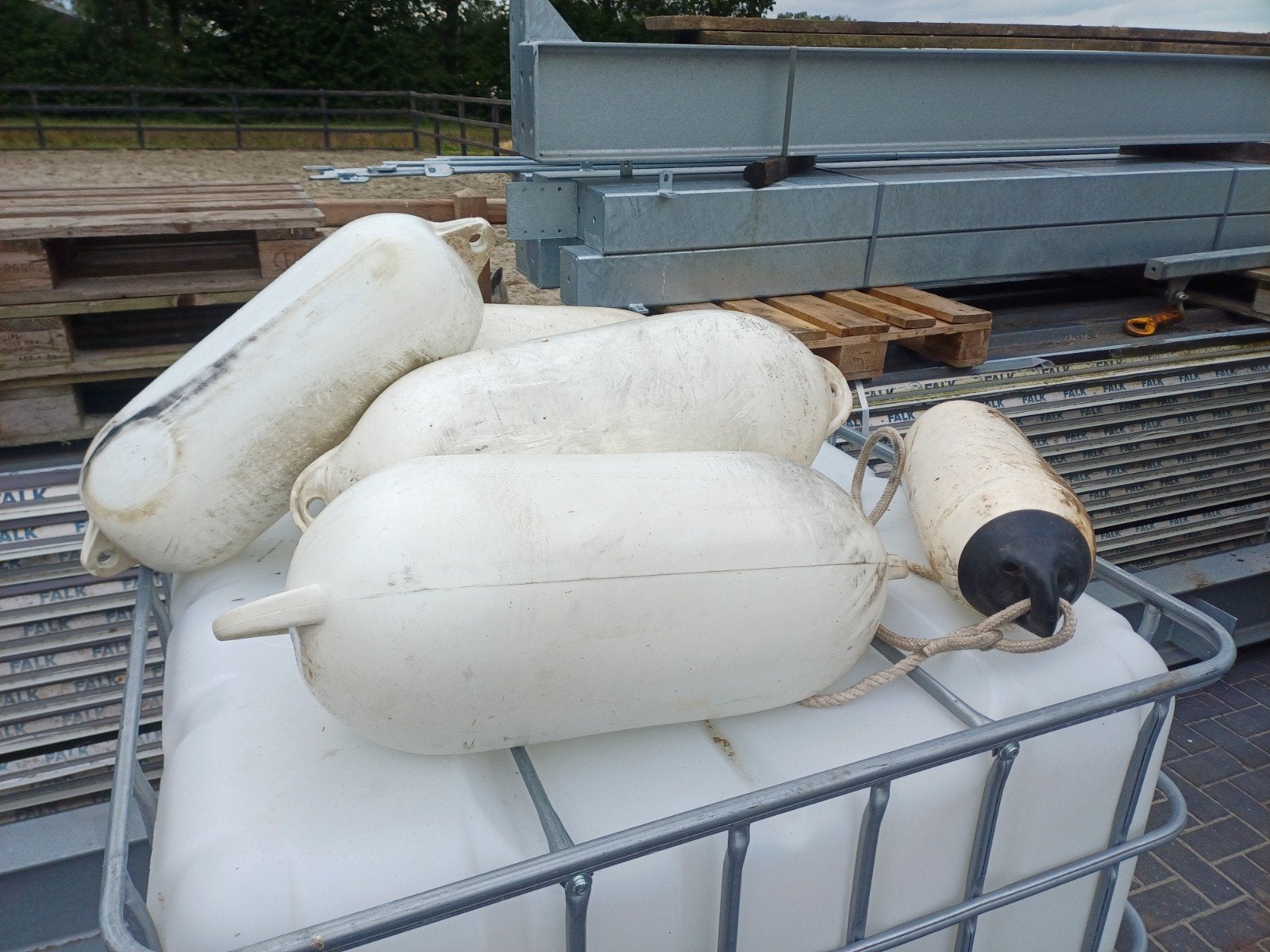 Boot/steiger fenders, Watersport en Boten, Ophalen, Ankeren en Afmeren, Zeilboot of Motorboot
