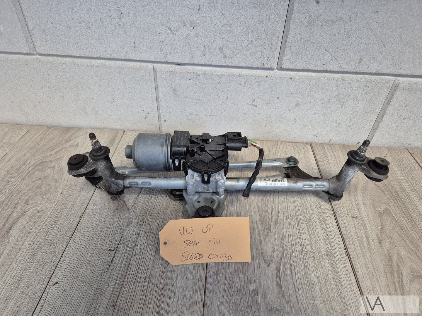VW Up Seat Mii Skoda Citigo ruitenwissermechaniek met motor, Auto-onderdelen, Gebruikt, -, Volkswagen, -