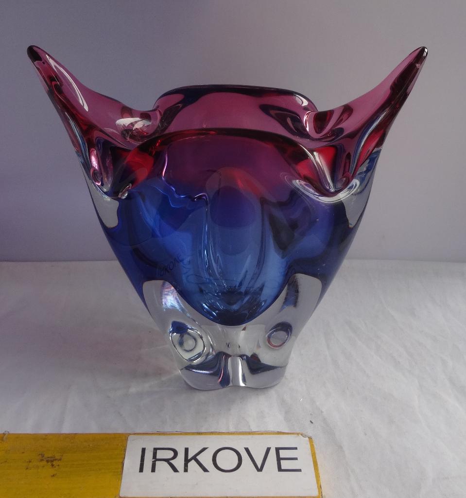 JOZEF HOSPODKA KRISTAL PRACHT VAAS * Design Stuk *, Verzenden