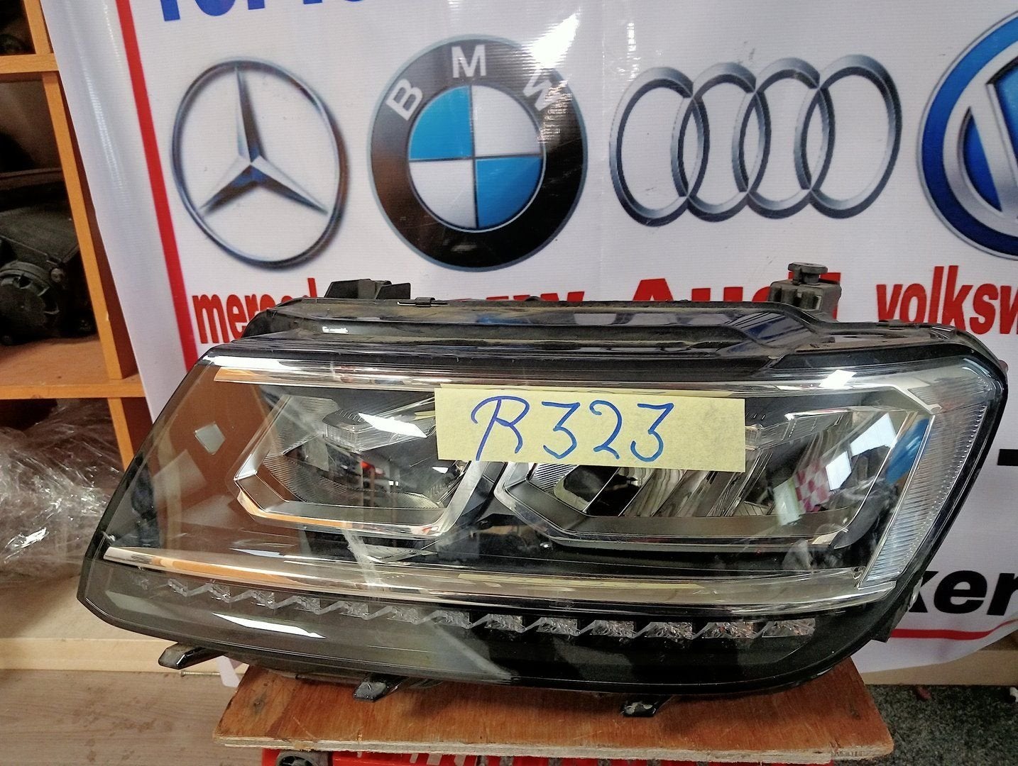 Koplamp VW Tiguan 5NA Voll LED Links Origineel 5NB941035E, Auto-onderdelen, Verlichting, Gebruikt, -, Volkswagen, -