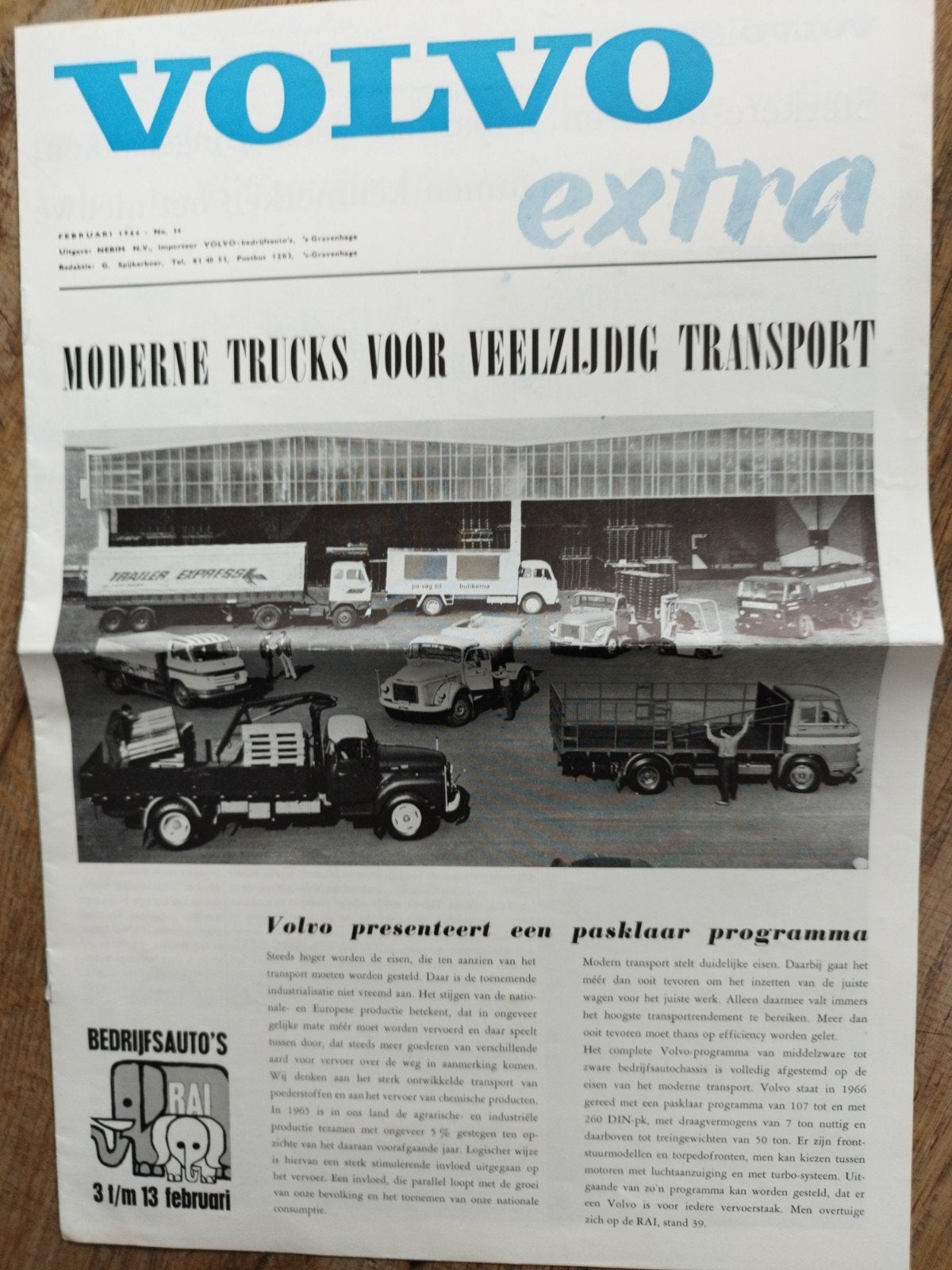 Volvo Extra - Moderne Trucks voor Veelzijdig Transport, Volvo, Zo goed als nieuw, Volvo, Ophalen of Verzenden