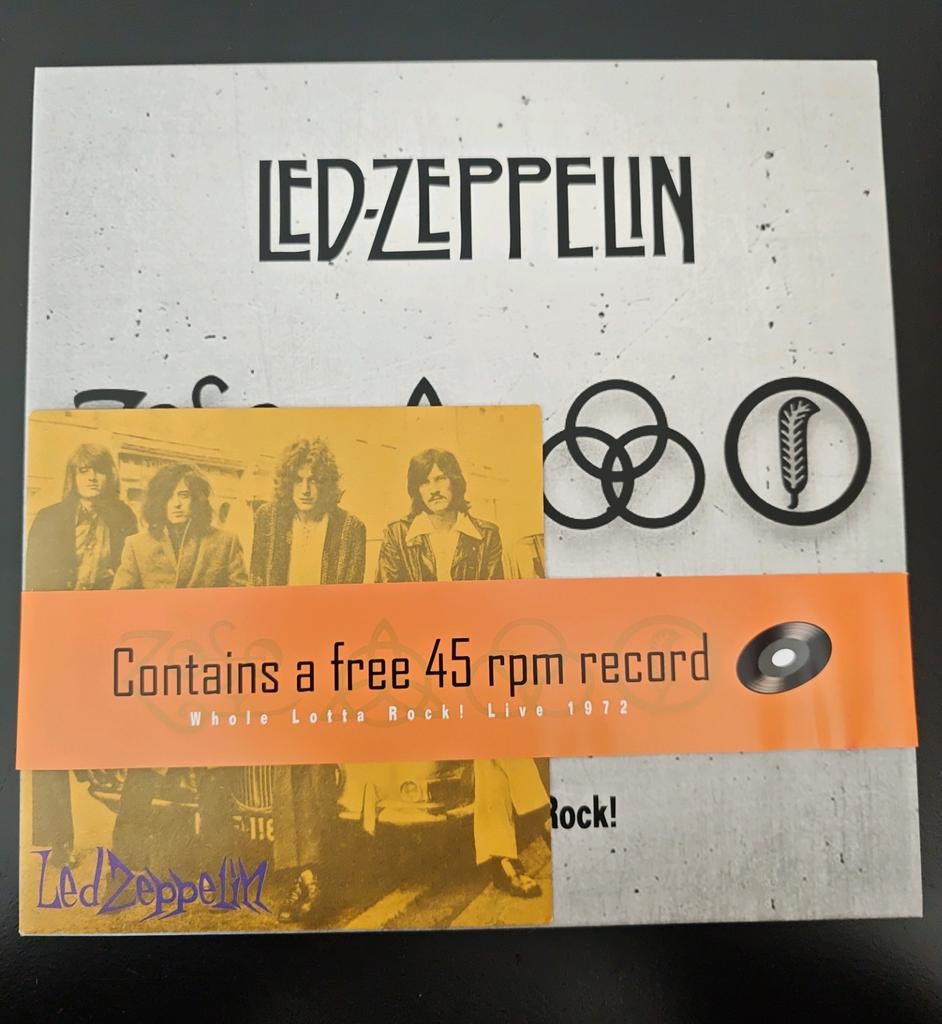 Led Zeppelin - Live 1992 Whole Lotta Rock! (Limited Edition), Ophalen of Verzenden, Zo goed als nieuw, Overige formaten, Poprock