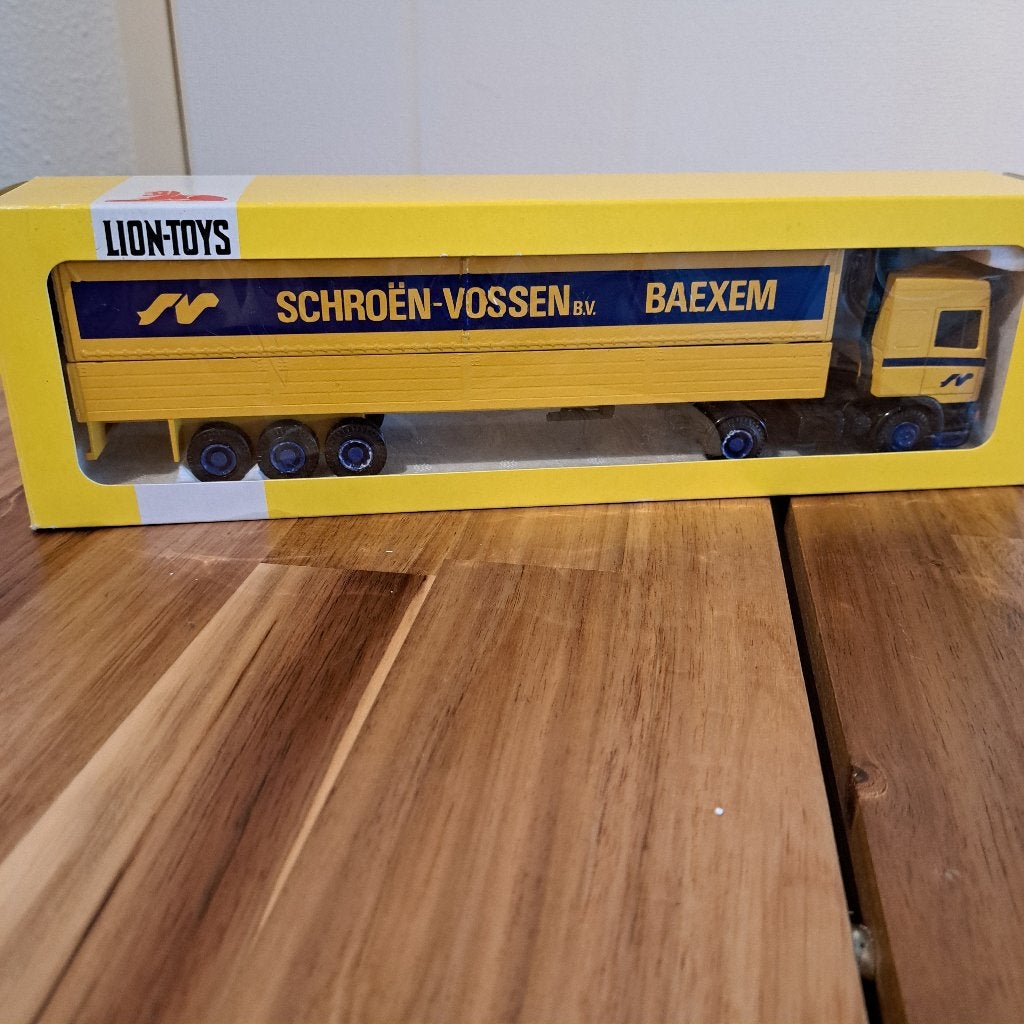 SCHROËN- VOSSEN  BV BAEXEM 95 DAF SO CAB & 3 AS TR HUIF NW., Verzenden, Nieuw, Bus of Vrachtwagen, Lion Toys