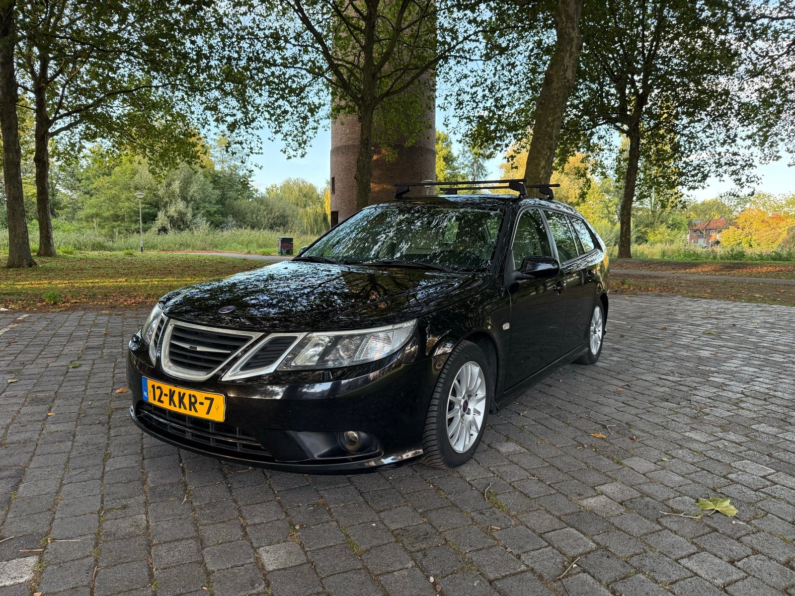 Saab 9-3 1.9 TID 150pk, CARPLAY, VOLLEDIG ONDERHOUD HISTORIE, Auto's, 15 km/l, 4 cilinders, 1535 kg, Zwart