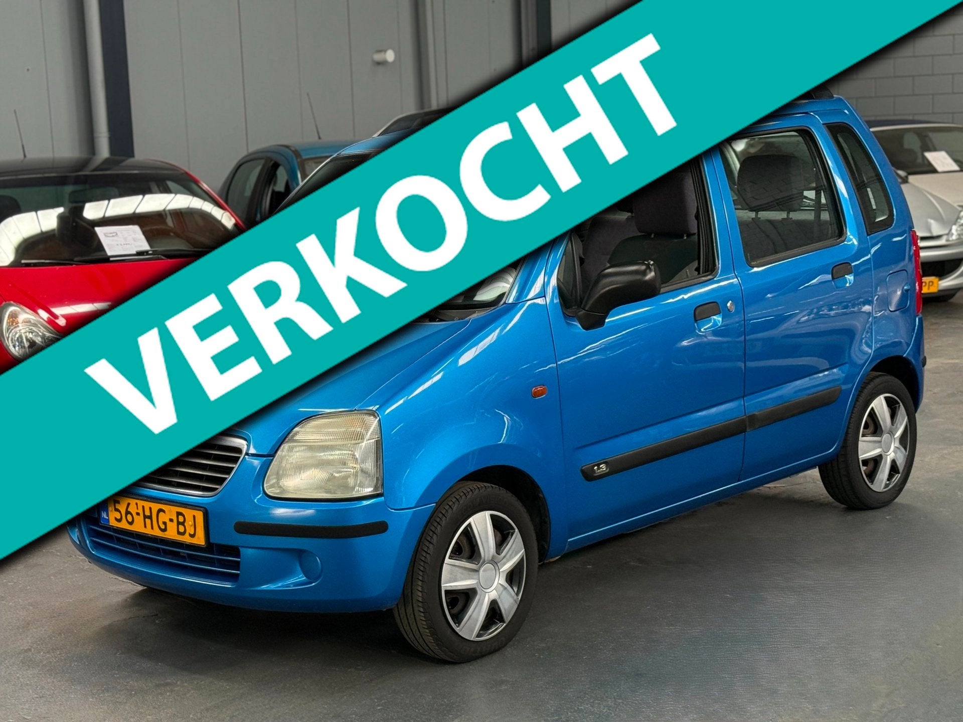 Suzuki Wagon R+ 1.3 GL Automaat Airco APK NAP Carplay, Stof, Zwart, 4 cilinders, Elektrische ramen