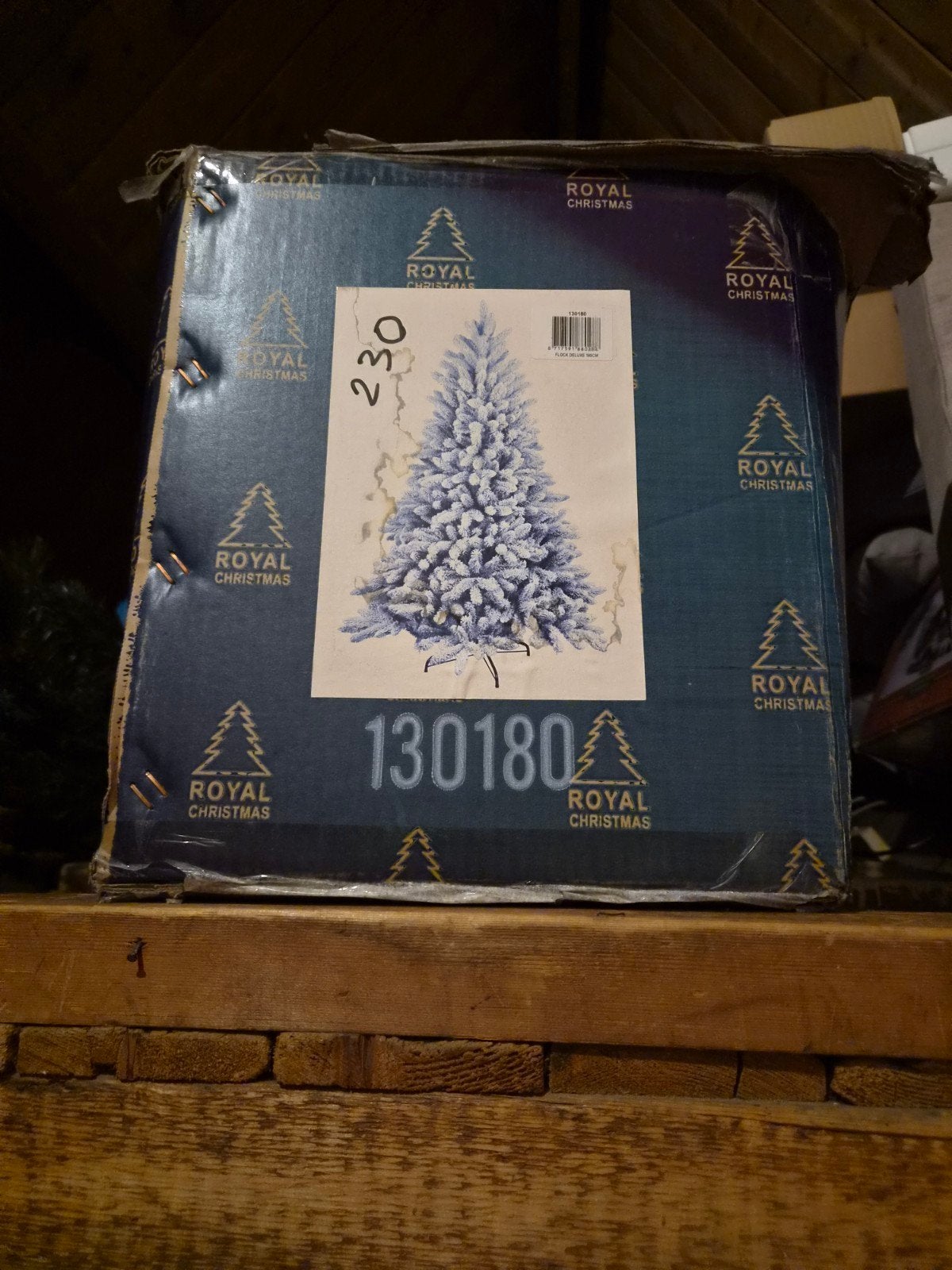 kerstboom, Ophalen