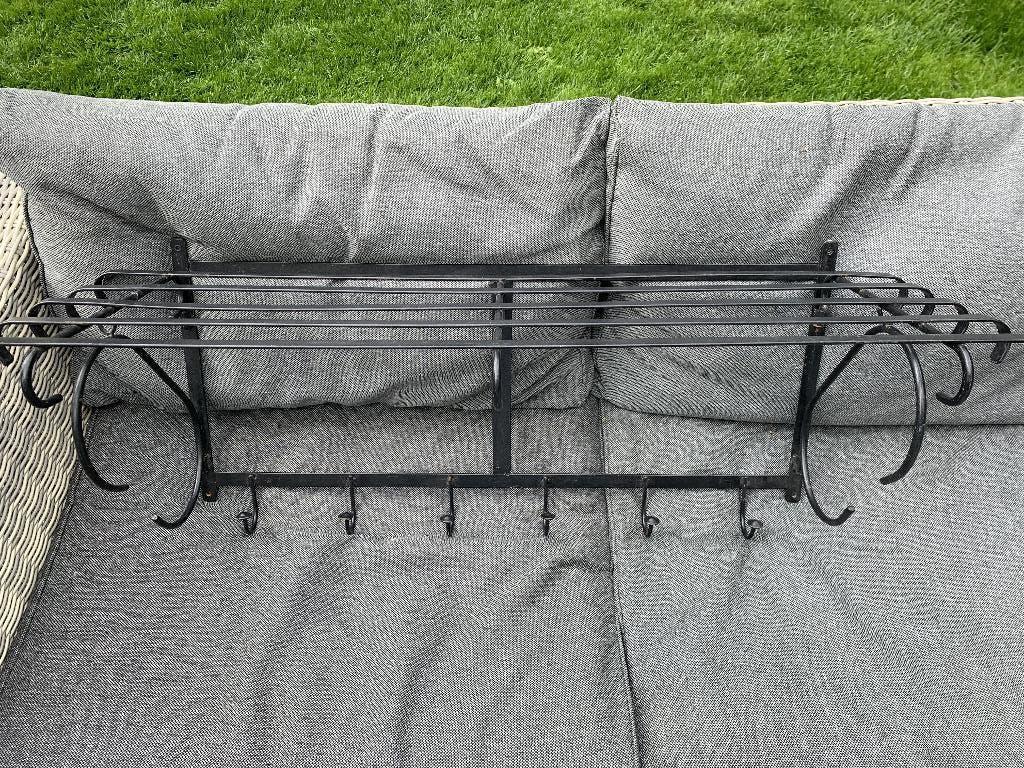 Smeedijzeren kapstok, Huis en Inrichting, Zo goed als nieuw, Minder dan 100 cm, Metaal, Ophalen