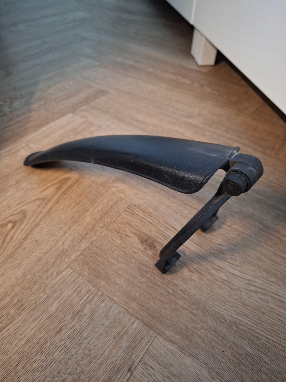 Zwart fietsspatbord voor ATB, Fietsen en Brommers, Fietsonderdelen, Elektrische fiets, Onbekend, Kunststof, Ophalen of Verzenden