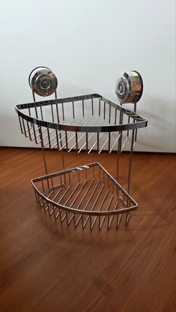 Hoekrek voor badkamer, Ophalen, Nieuw, Zwart