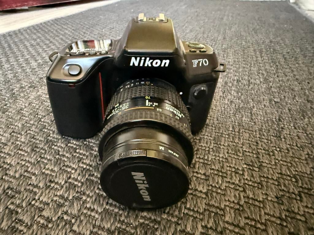 Nikon F70 analoge, Audio, Tv en Foto, Fotocamera's Analoog, Ophalen of Verzenden, Zo goed als nieuw, Spiegelreflex, Nikon