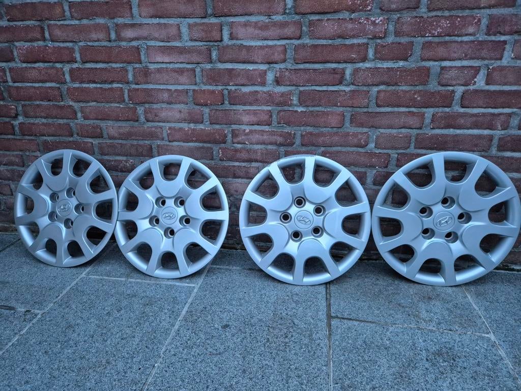 Originele 15 inch wieldoppen Hyundai i30 2013, Auto diversen, Wieldoppen, Ophalen of Verzenden