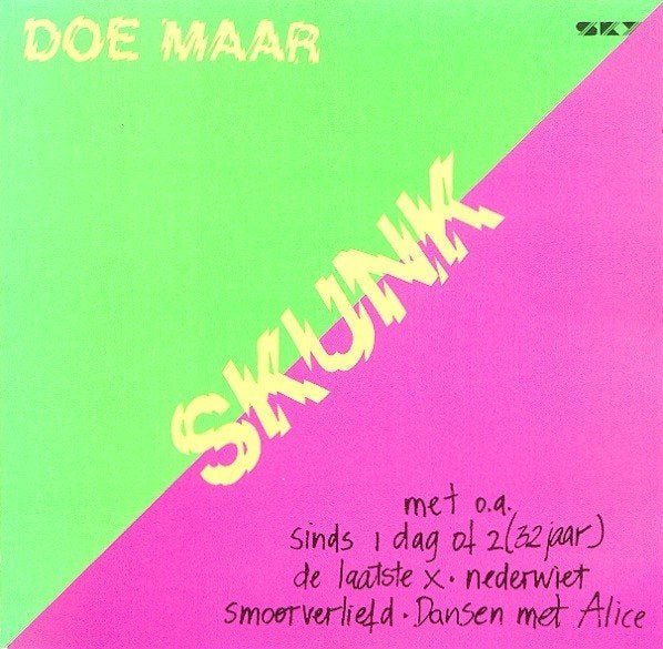 Ska / Pop C.D. (1990) DOE MAAR - SKUNK., Gebruikt, Inclusief doosje, Ophalen of Verzenden, Pop
