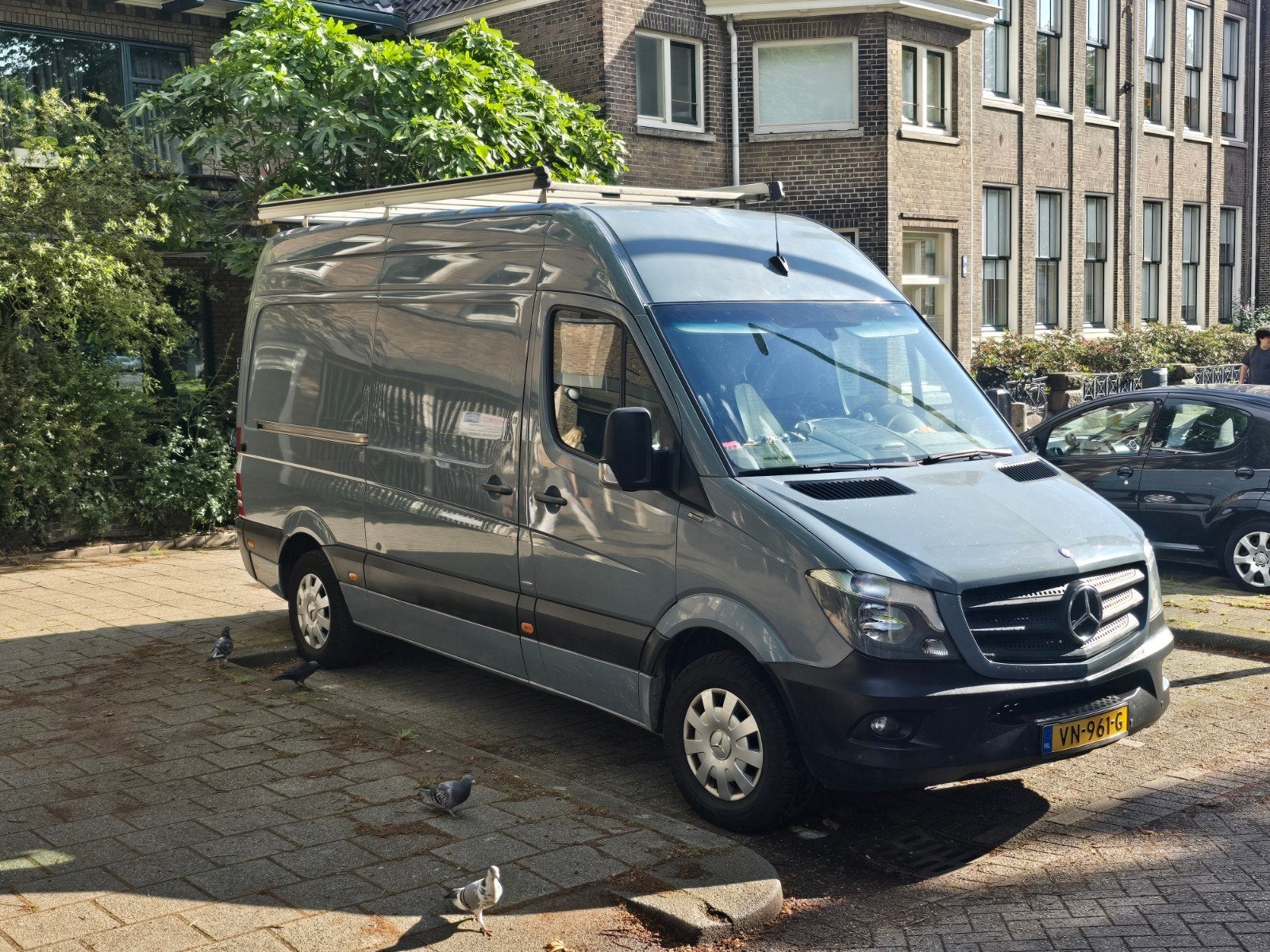 316cdi  L2H2 AUTOMAAT NAVI CAMERA STOELVERW 2 SCHUIFDEUREN L, Zwart, 4 cilinders, Blauw, Diesel