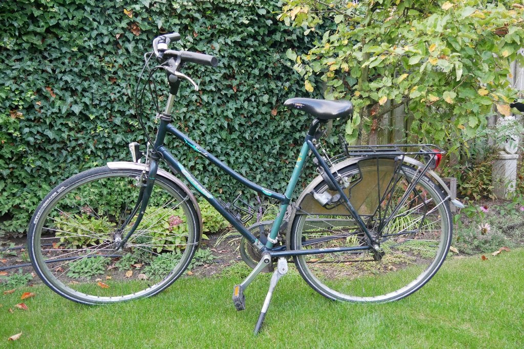 Damesfiets Gazelle, Fietsen en Brommers, Fietsen | Dames | Damesfietsen, Ophalen, Gebruikt, Velgrem, Versnellingen