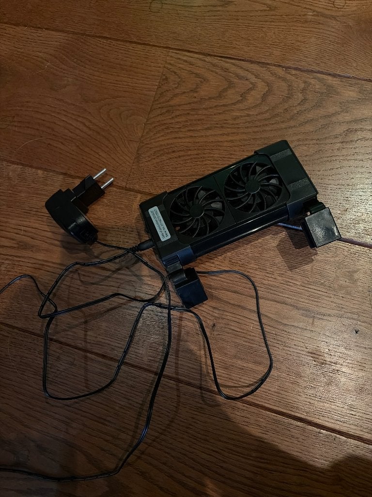 Aquarium ventilator 2 ventilators, Dieren en Toebehoren, Ophalen of Verzenden, Zo goed als nieuw, Overige typen, Overige merken