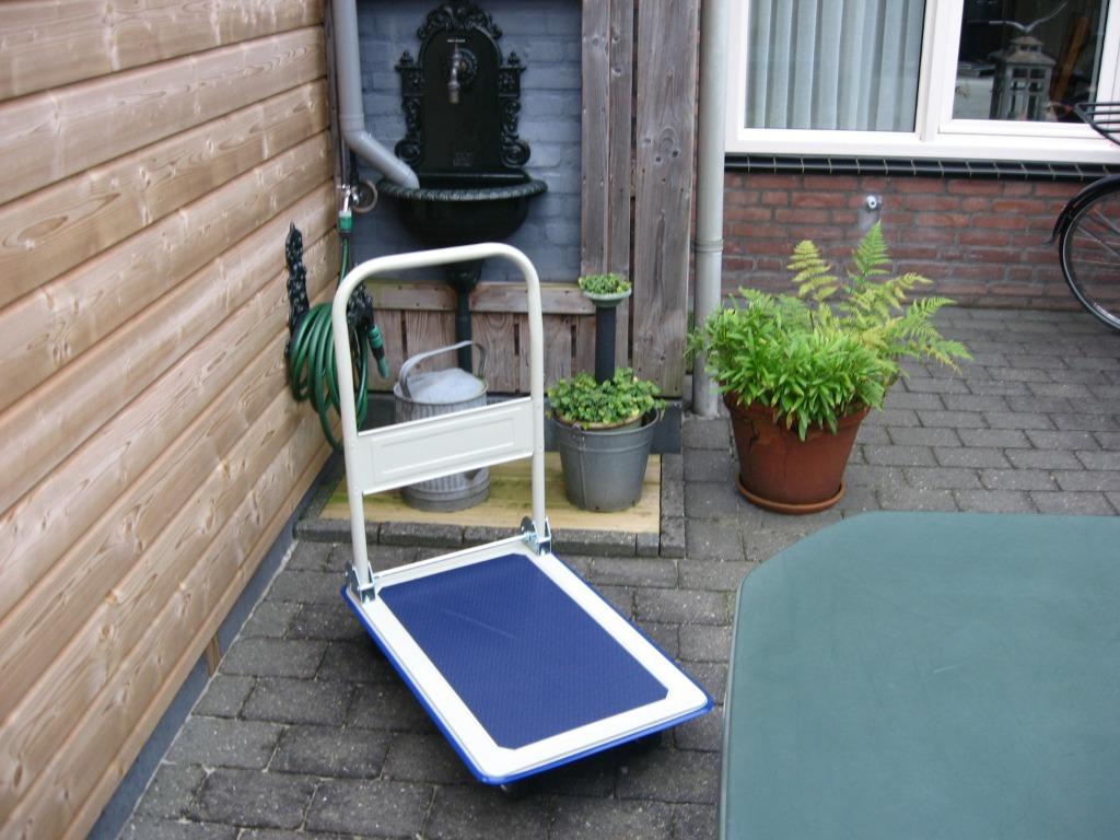 Transportwagen Nieuw, Ook Steekwagens en Kruiwagens Nieuw., Doe-het-zelf en Verbouw, 100 liter of meer, Ophalen, Nieuw, Transportkar