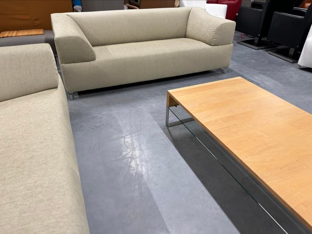 (1) Nieuw Faya Lobi Bank stof Design bank 200cm, Ophalen of Verzenden, Nieuw, Stof