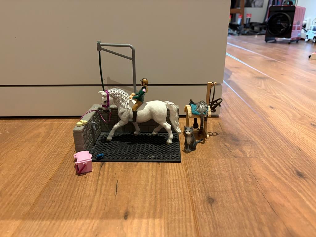 Schleich wasplaats, Ophalen, Zo goed als nieuw