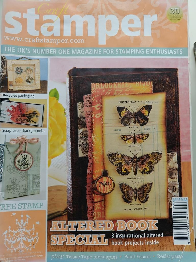 Grote Stapel Craftstamper Tijdschriften - Kaarten Maken, Hobby en Vrije tijd, Scrapbooking, Ophalen of Verzenden, Gebruikt, Album of Boek