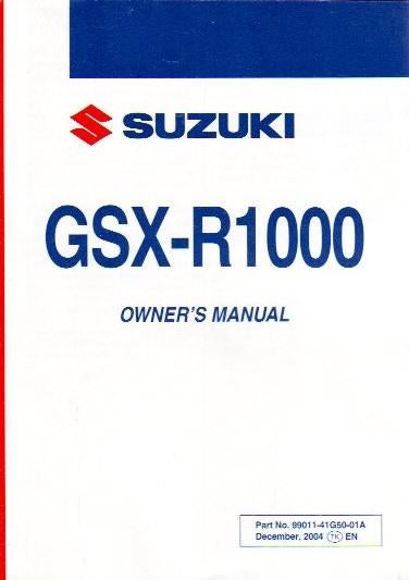 Suzuki GSX R1000 manual handleiding (5615z), Motoren, Handleidingen en Instructieboekjes, Suzuki, Ophalen of Verzenden
