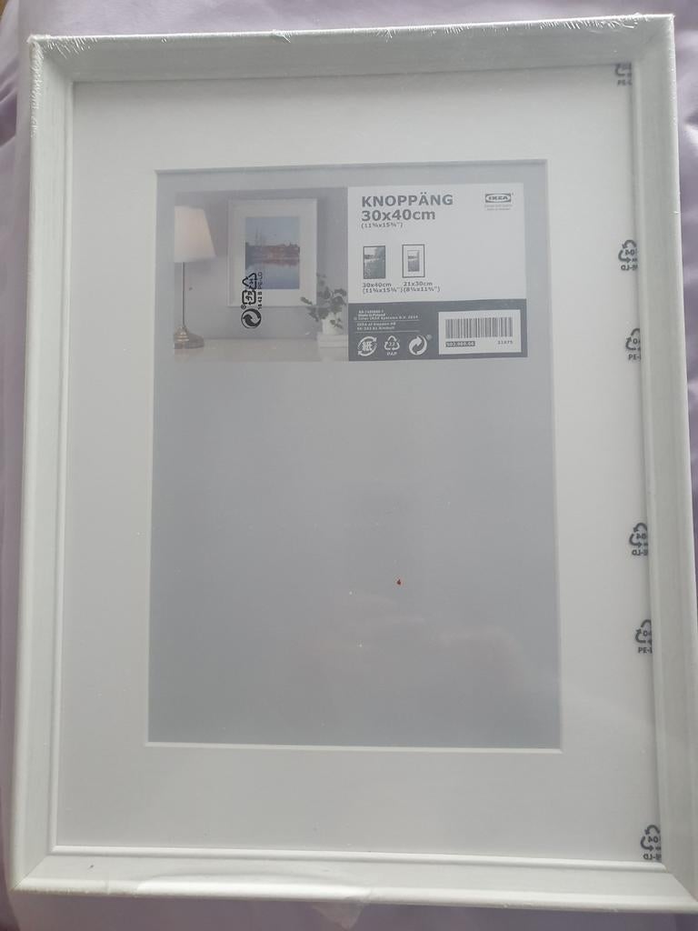 IKEA Knoppäng fotolijst - 30x40 cm - Nieuw, Ophalen of Verzenden, Nieuw