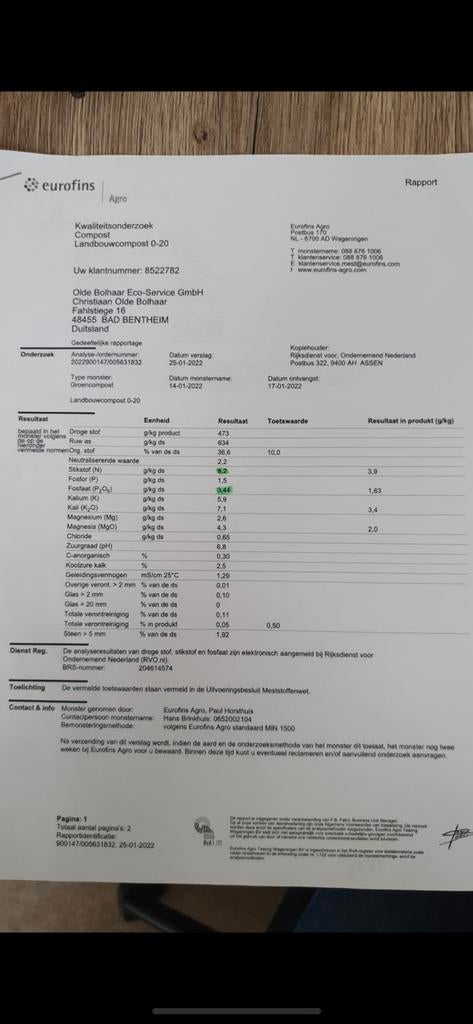 Houtsnippers en compost, Ophalen of Verzenden, Compost