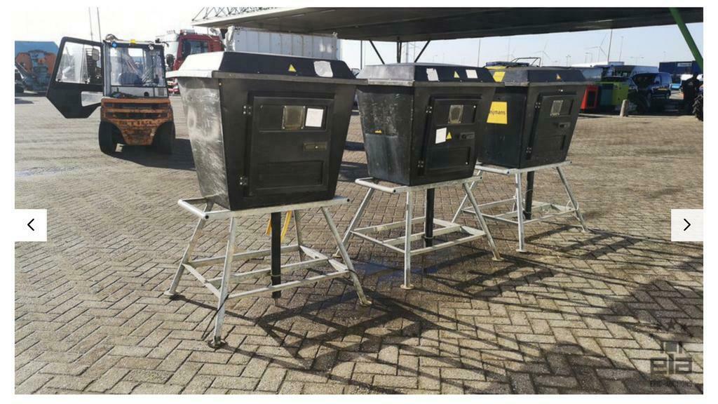 Nette gebruikte boss mega box , bouwstroomkast 63a / 80a, Ophalen of Verzenden