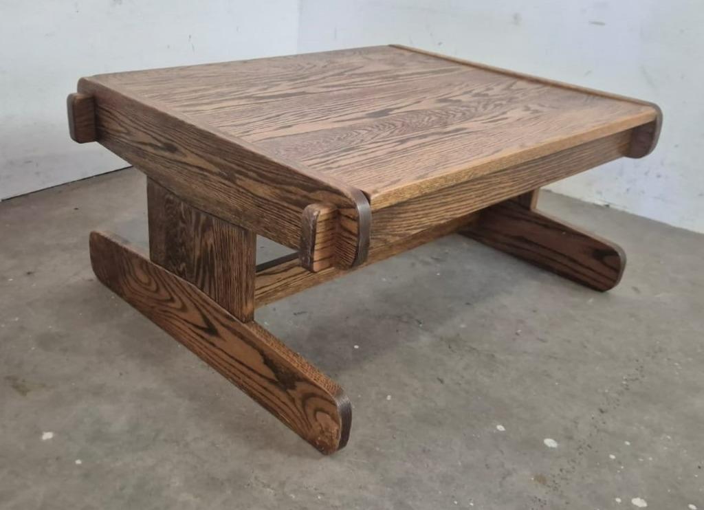 Brutalist salontafel, Ophalen, 100 tot 150 cm, Onbekend, 50 tot 100 cm